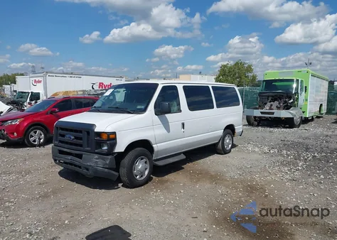 2013 Ford E-150 Commercial из США, поврежденный, VIN 1FTNE1EW9DDA92167